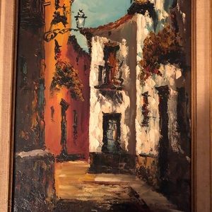 Beautiful oil painting 20 1/2 x 12